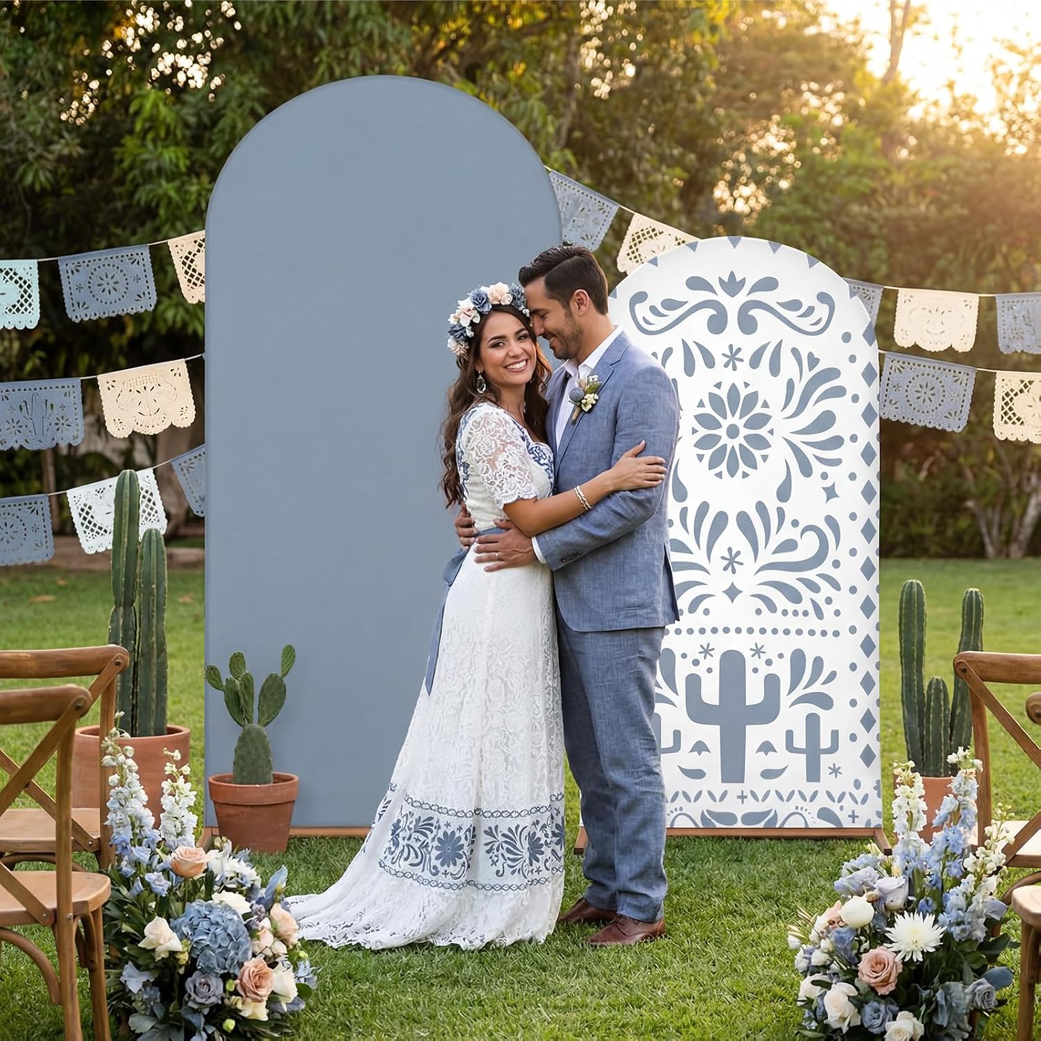 Dessert Table Backdrop - Capa de Fundo Personalizada de 2