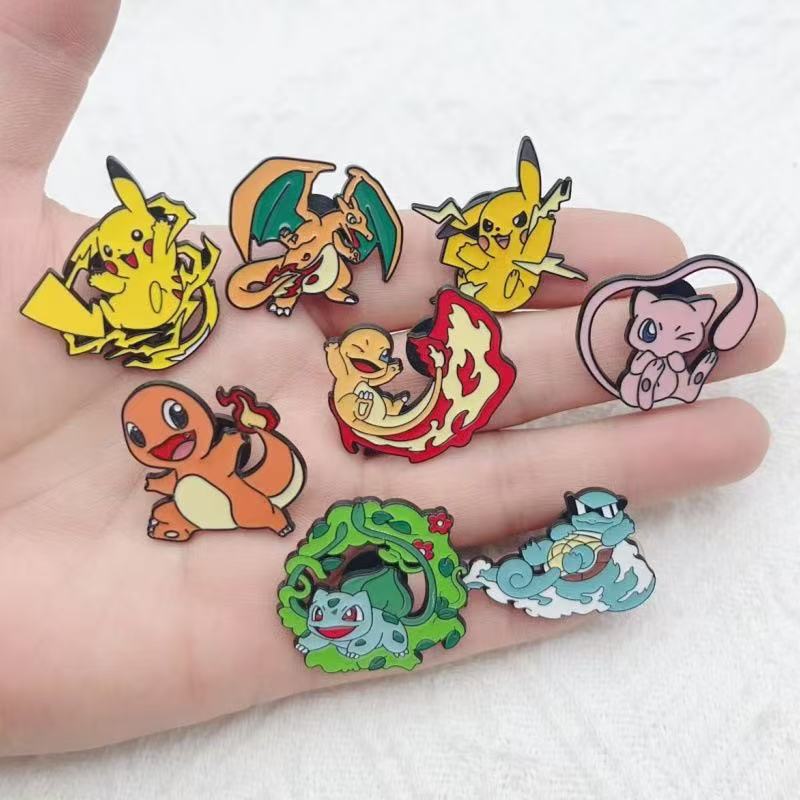 Event Party - 8 peças de broche de liga