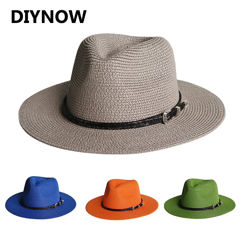 Paper Straw Color - Chapéu Panamá Clássico de Aba Larga
