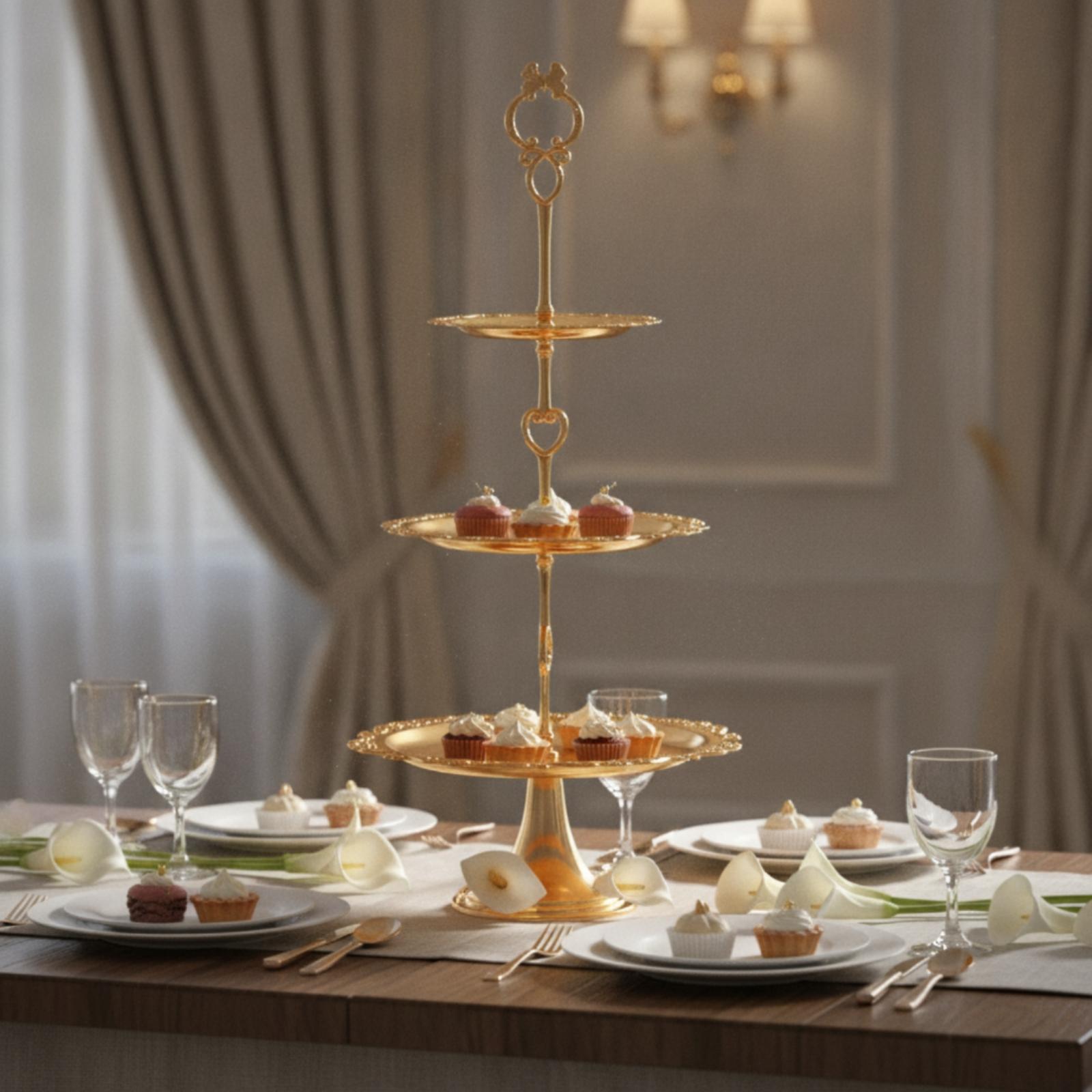 Suporte de Metal Multi-Níveis  - Cupcake Stand Tier avaliação e preço