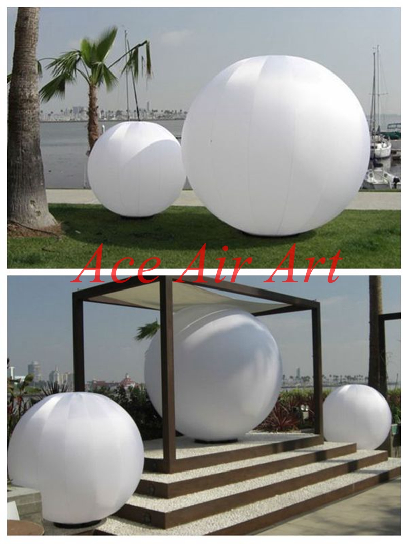 Bola Inflável Branca Redonda,  - Party Event Supplier avaliação e preço