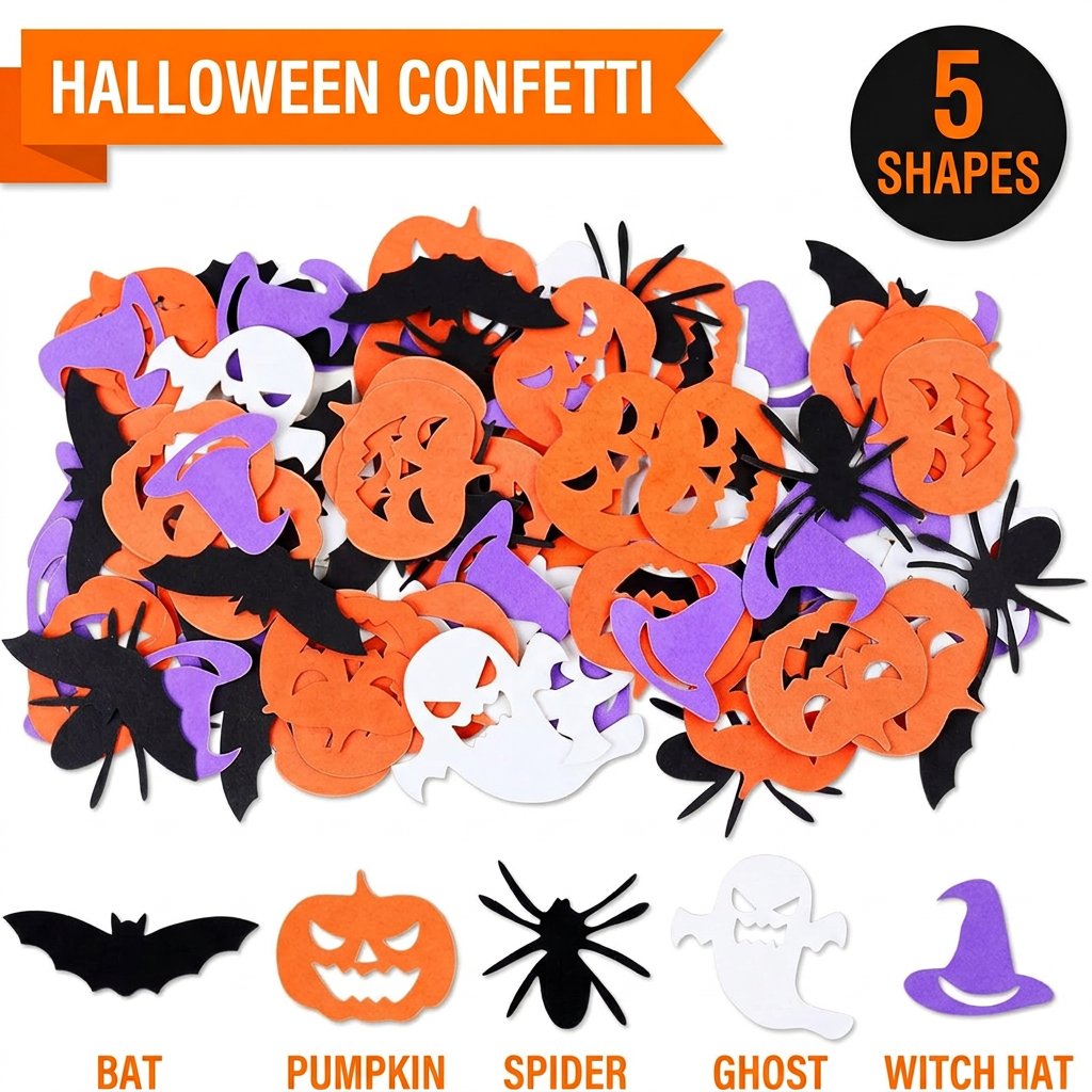 Decorações de Festa de Hallowe - Papercraft Supply Confetti avaliação e preço