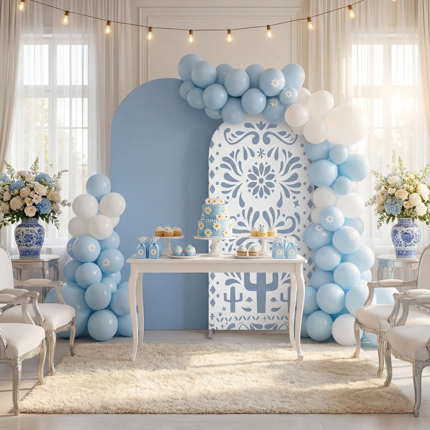Capa de Fundo Personalizada de - Dessert Table Backdrop avaliação e preço