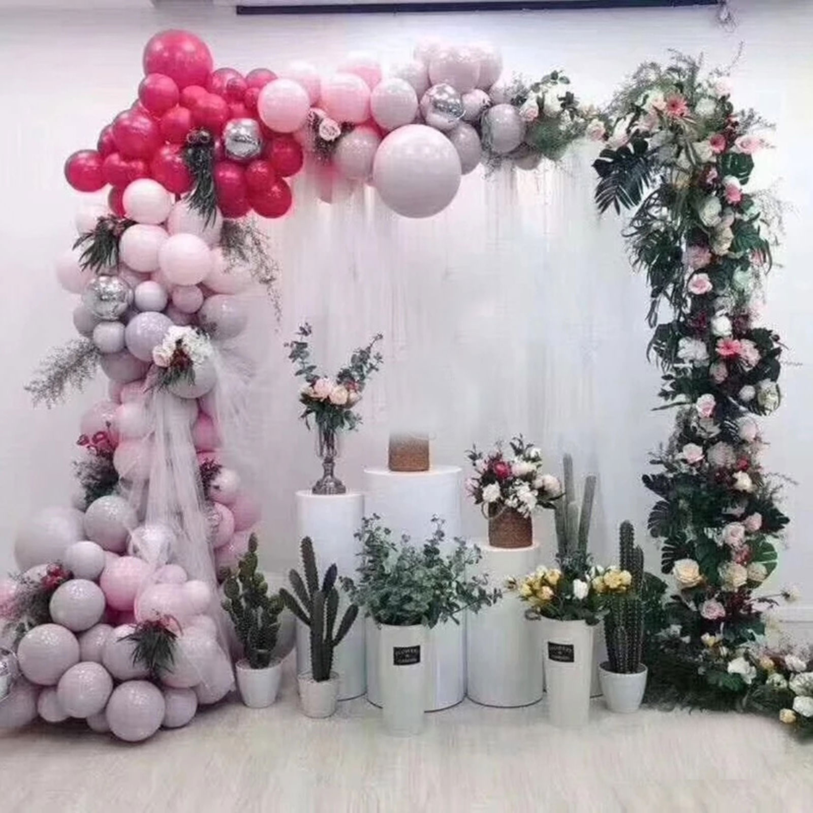 2.1x2m / 79x83 polegada ouro a - Balloon Arch Kit avaliação e preço