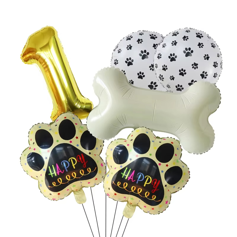 Balões Dourados WOOF, Suprimen - Let'S Party Event Supply avaliação e preço