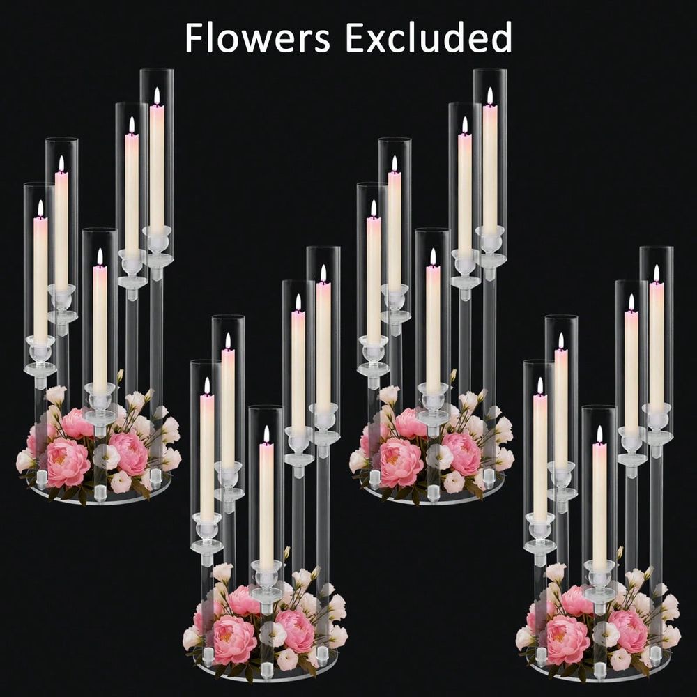 Candelabro de Acrílico com 5 B - Centerpiece Stick avaliação e preço