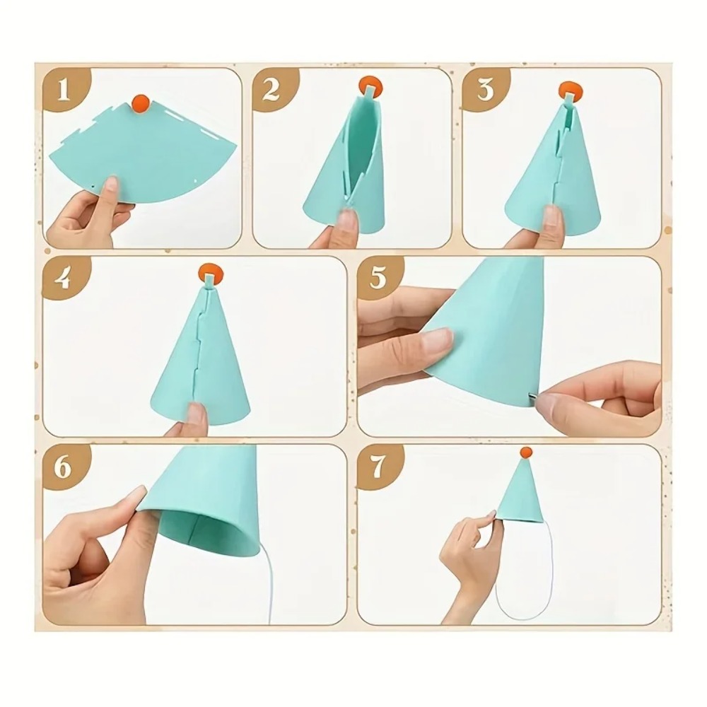 6 chapéus de festa miniatura:  - Party Hat Cone avaliação e preço
