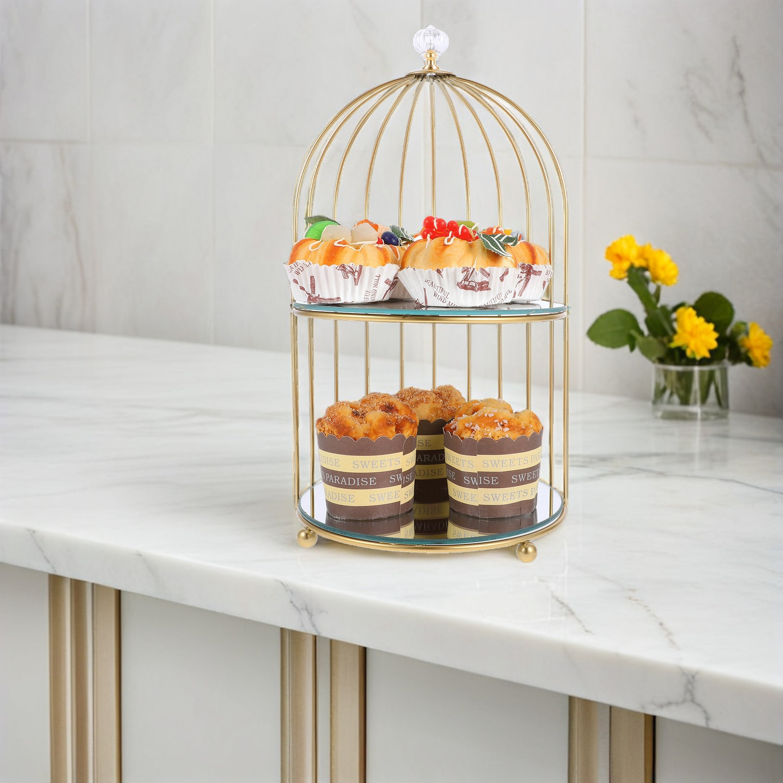 Suporte de Sobremesas em Camad - Cupcake Stand Tier avaliação e preço