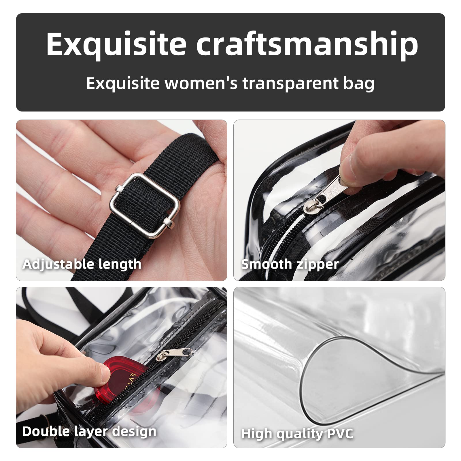 1-10PCS Bolsa Transversal Tran - Event & Party Supply avaliação e preço