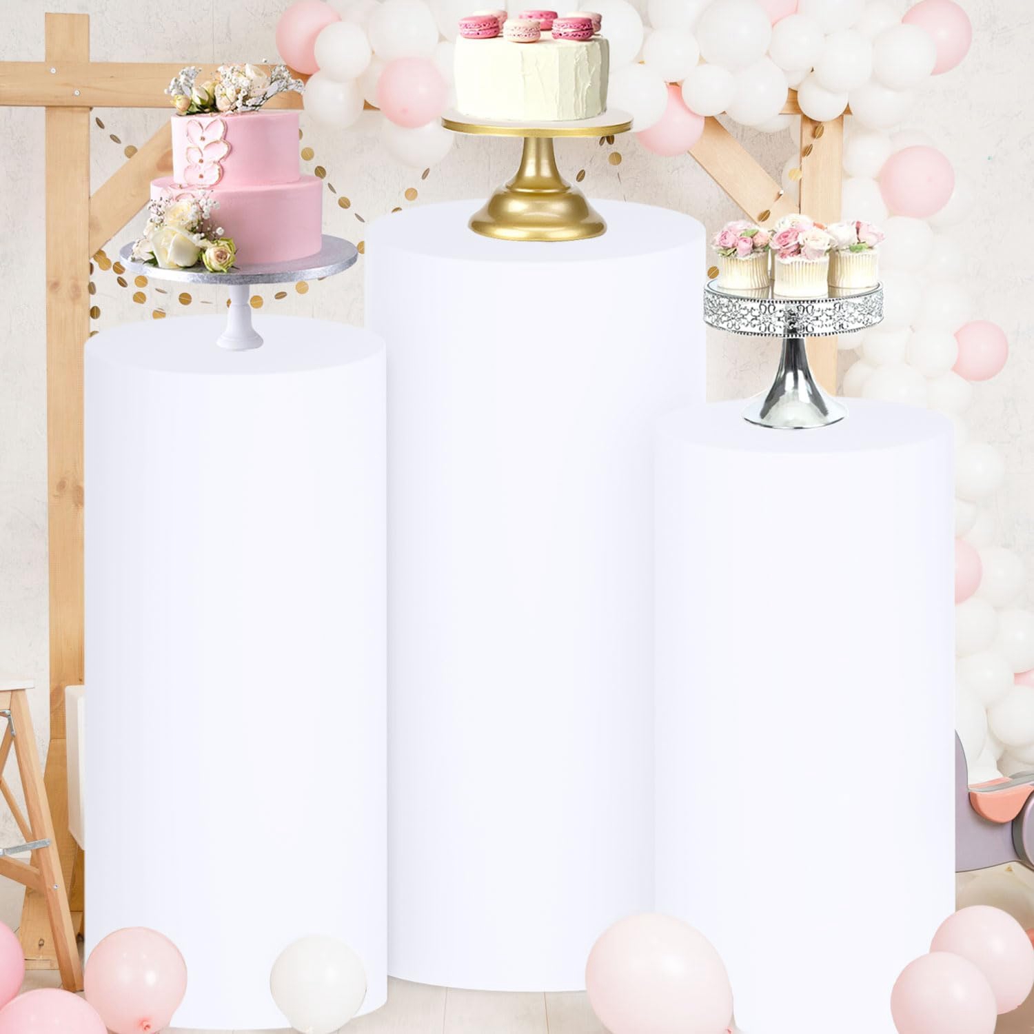Yeele 1/3/5 Peças Capas Elásti - Dessert Table Backdrop avaliação e preço