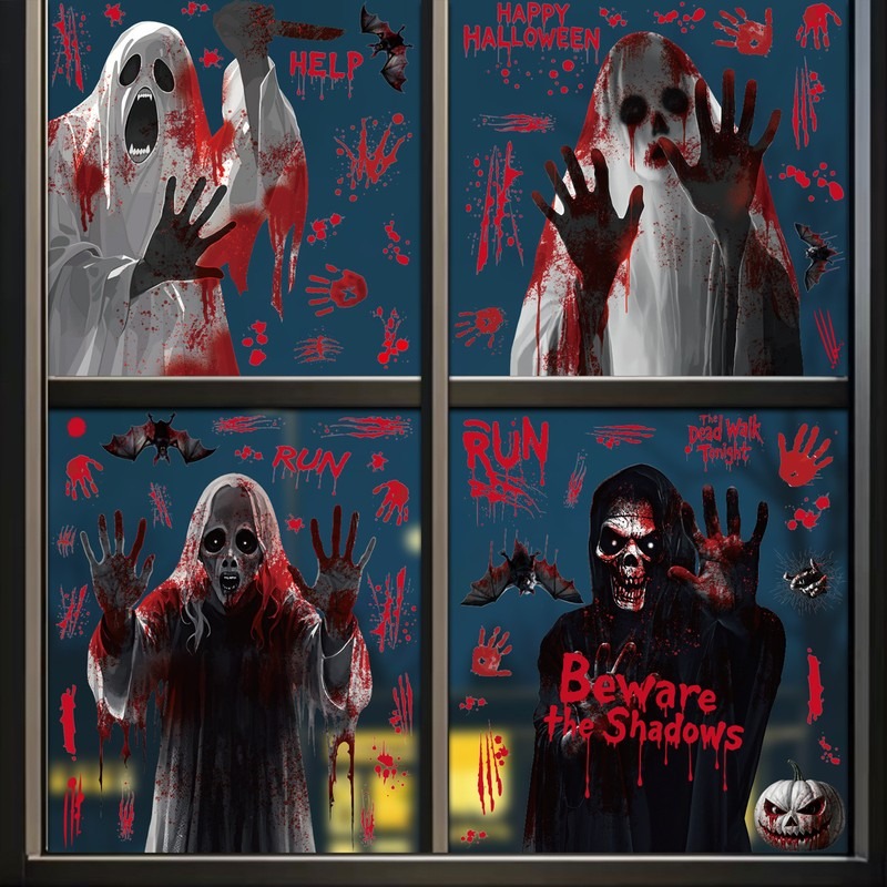 Adesivos Estáticos de Hallowee - Party Event Supply Store avaliação e preço